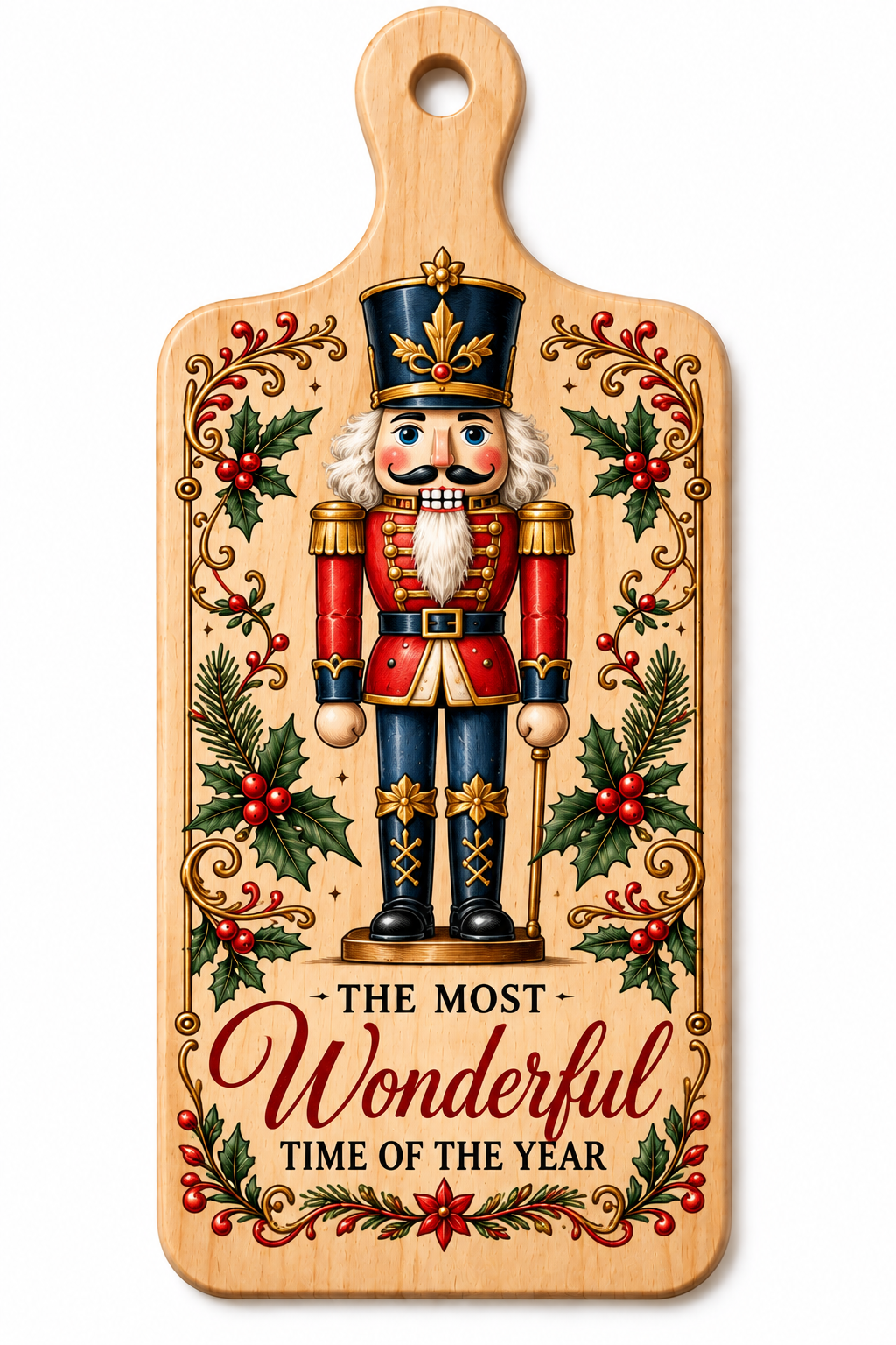 Christmas Decorative Mini Cutting Boards – Choose Your Design | UV Printed or Laser Engraved