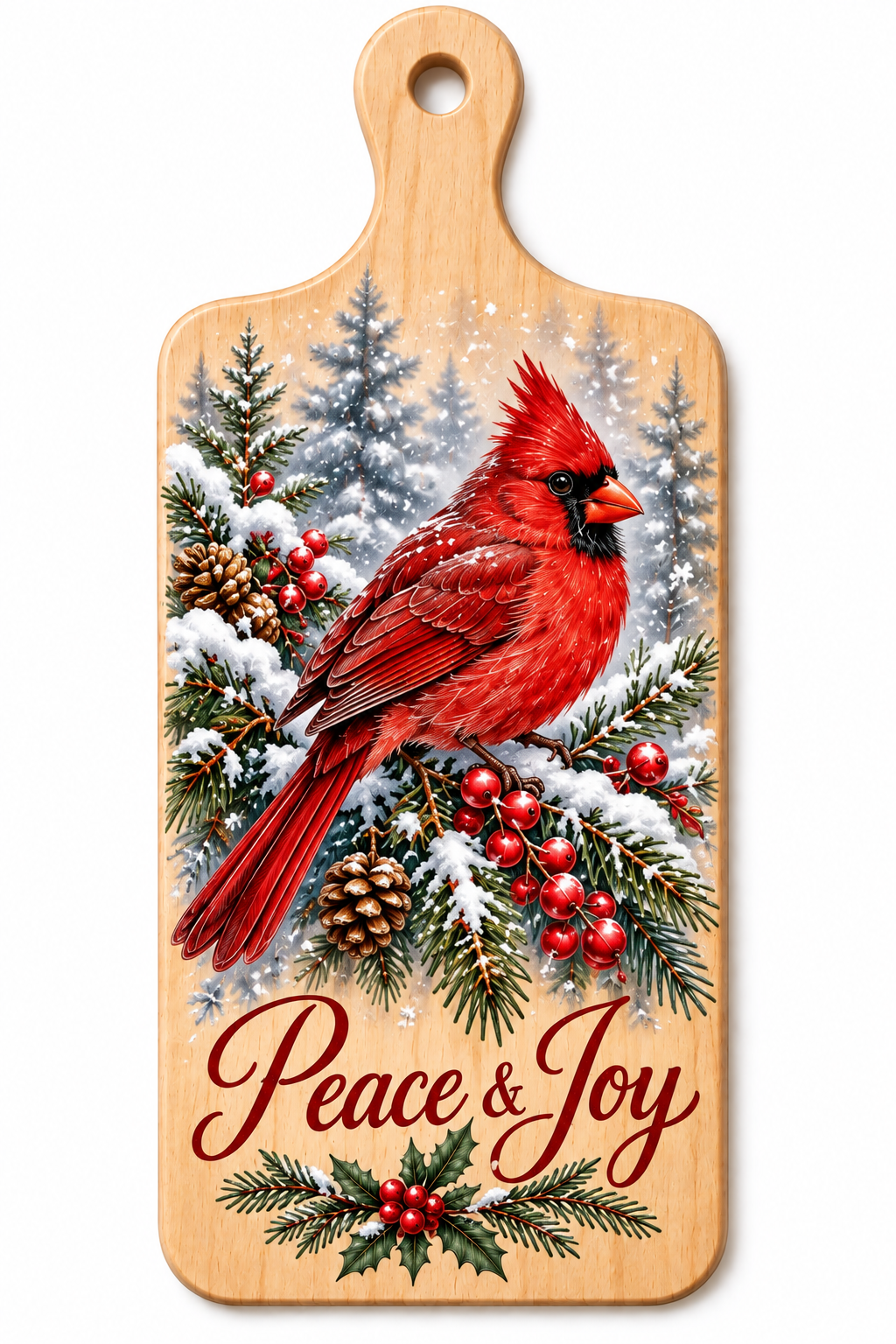 Christmas Decorative Mini Cutting Boards – Choose Your Design | UV Printed or Laser Engraved