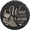 Wine Lover's Collection – Set of 2 Laser Engraved Slate Coasters